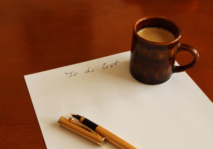 2017 – the year of the ‘to do’ list