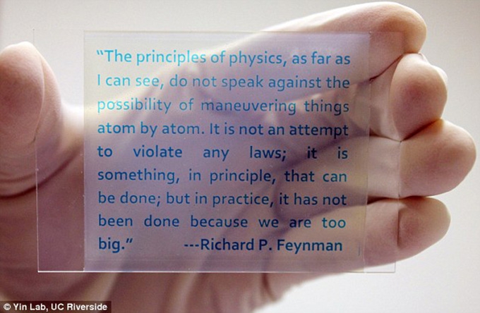 Reprintable paper becomes a reality