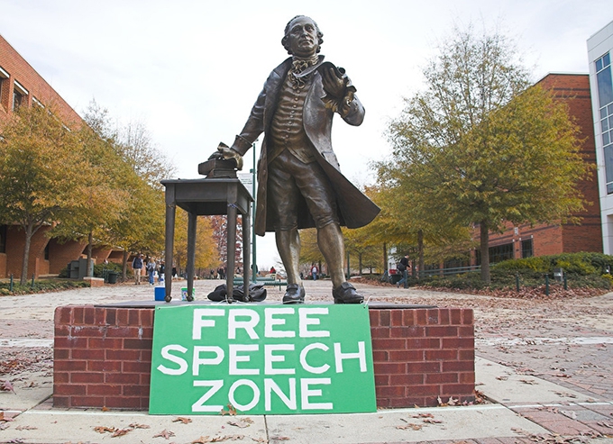 University free speech debate is really about power