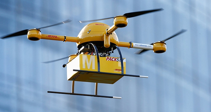 Delivering packages with drones might be good for the environment