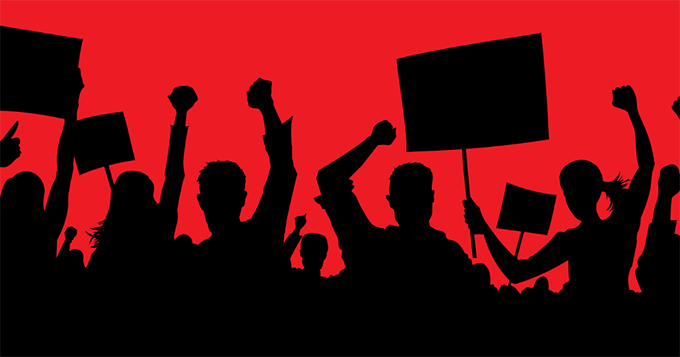 Chicago Professors walkout to protest working conditions