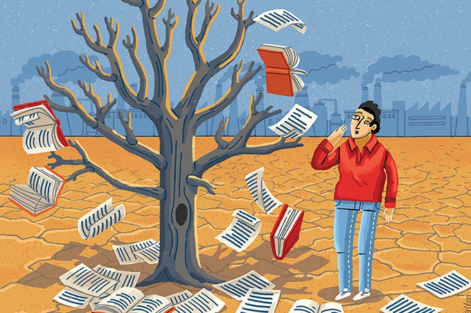 Environmental scientists must learn the language of literature