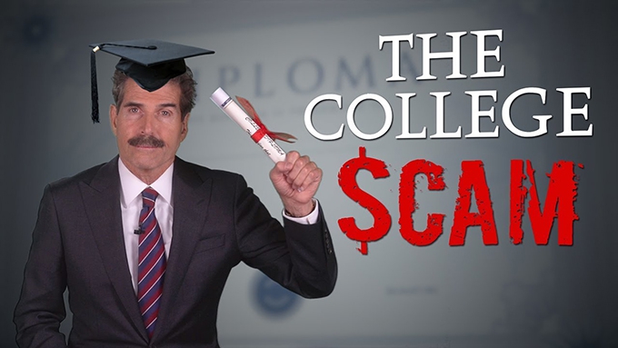 Jon Stossel on the College scam
