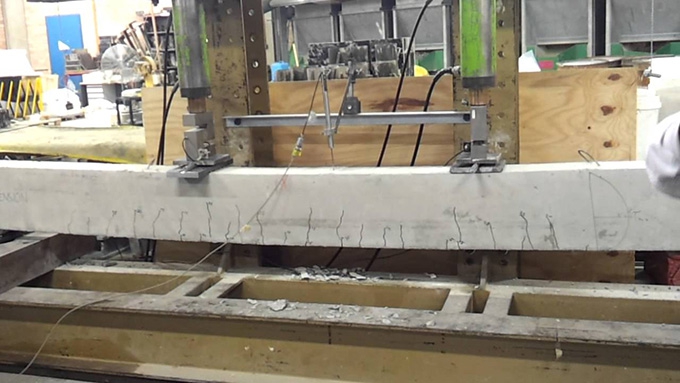 Steps in explaining structural analysis of a beam