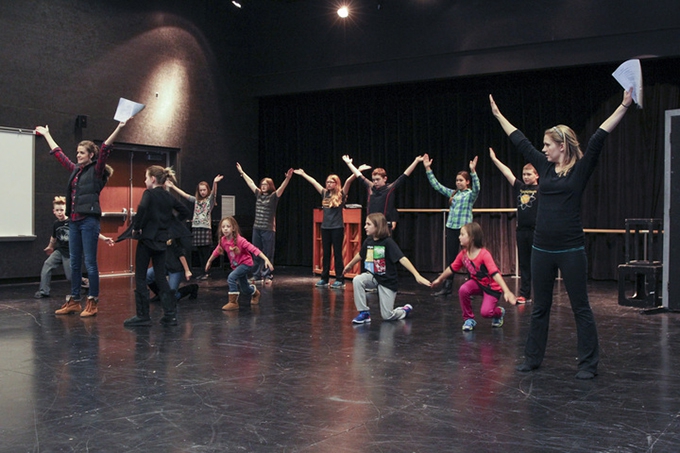 Acting out: theatre class where students rehearse for change