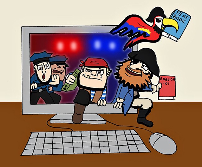 Why we can’t overlook textbook piracy