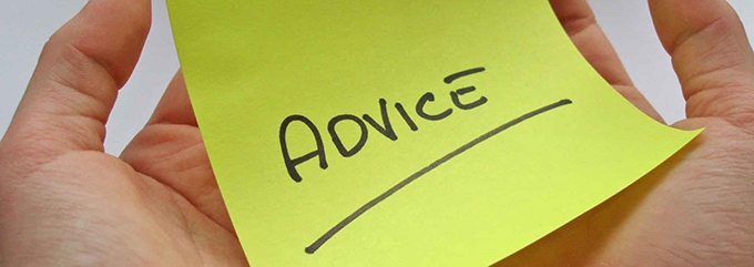 More advice on advice