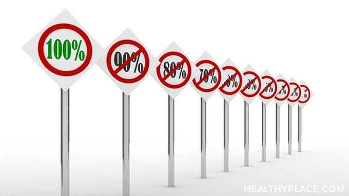 Setting yourself free of perfectionism?