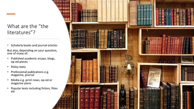 Seven prompts for writing with literatures – #startingthePhD
