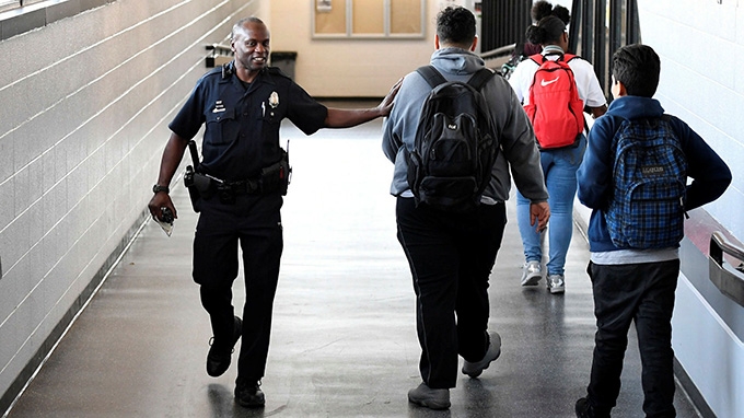 Why getting back to ‘normal’ doesn’t have to involve police in schools
