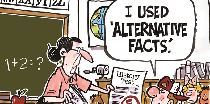 There’s no such thing as ‘alternative facts’. 5 ways to spot misinformation and stop sharing it online