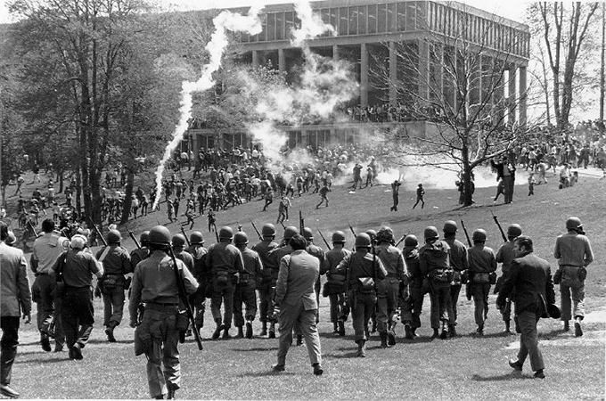 In a new era of campus upheaval, the 1970 Kent State shootings show the danger of deploying troops to crush legal protests