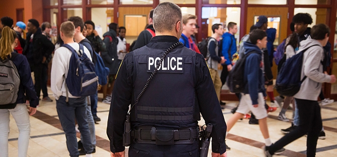 Why school police officers may not be the most effective way to prevent violence