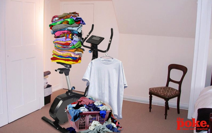 Why your spin bike has become a clothes rack – and what you can do about it, according to behavioural science