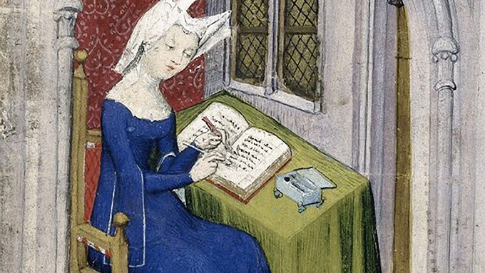 In the Middle Ages, women (also) took up the pen