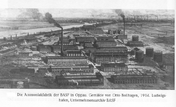  The green revolution began here, at the BASF plant in Oppau, Germany. kaleberg2