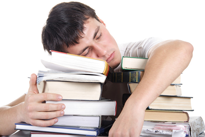  What happens with less sleep? Student image via www.shutterstock.com 