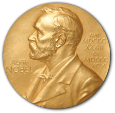  Swedish inventor Alfred Nobel’s profile is on the medals awarded to the recipients of the prizes he established. Erik Lindberg 
