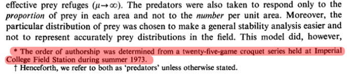 The conundrums of academic co-authorship: cats, credit and croquet