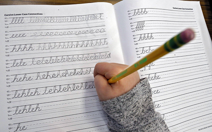 Why cursive handwriting needs to make a school comeback - World leading  higher education information and services