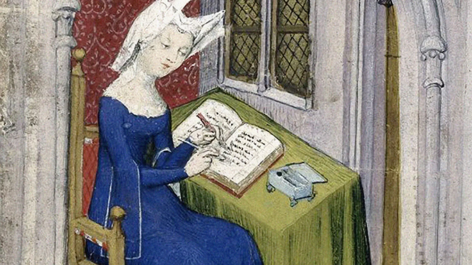 In the Middle Ages, women (also) took up the pen