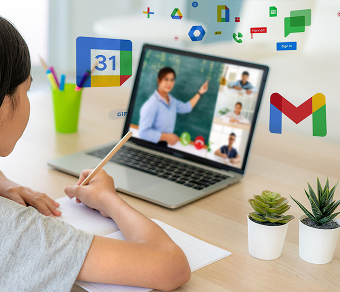 Children 'Googled' from school