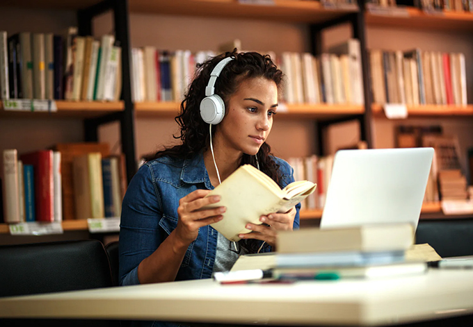 Many students listen to music to focus and stay motivated while they study – but it doesn’t always help